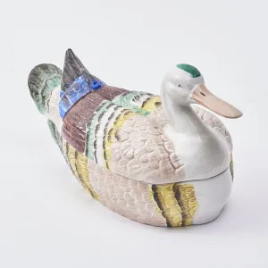 Vintage Porcelain Duck Tureen