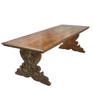 Contemporary Italian Style Refectory Table