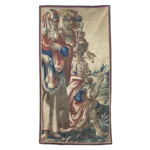 Tapestry Fragment Depicting Roman Figures