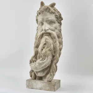 Plaster Bust Of Zeus