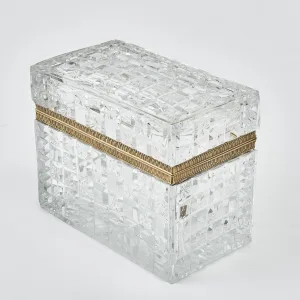 French Baccarat Crystal Box