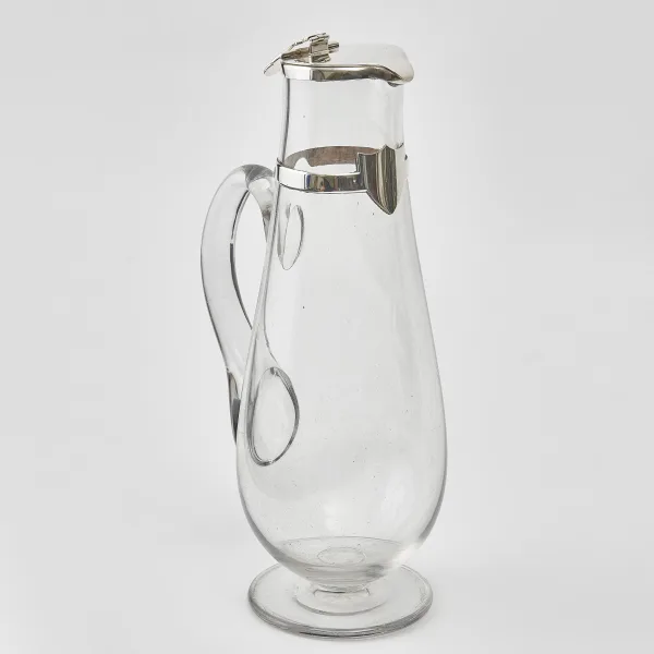 Silver Mounted Tall Claret Jug