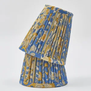 Pair Blue And Yellow Sari Clip Shades