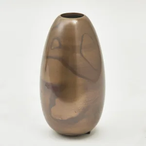 Japanese Bronze Ovoid Vase