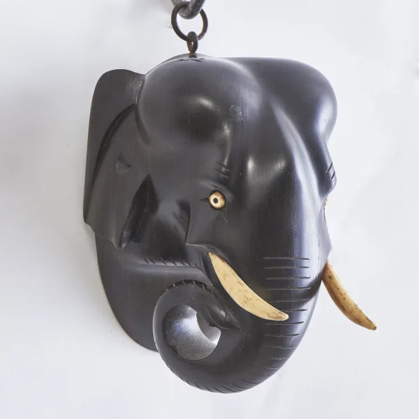 Ebony Elephant Head
