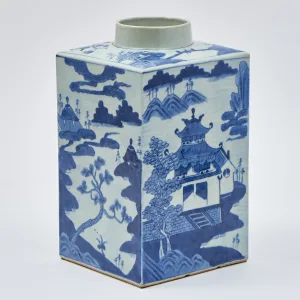 Large Chinese Porcelain Tea Canister