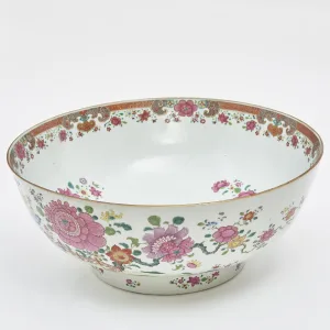 Chinese Famille Rose Punchbowl