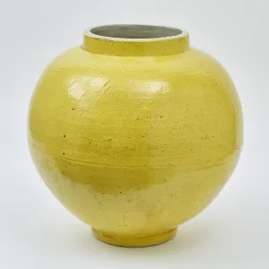Chinese Yellow Glaze Jar