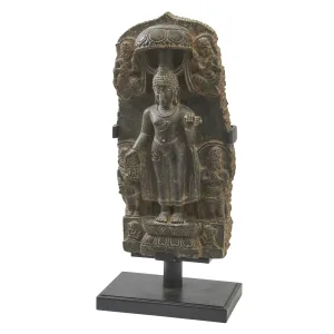 Indian Black Stone Buddha