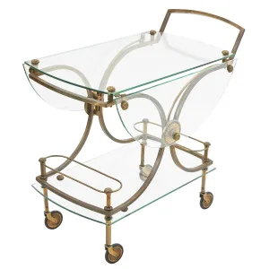 French Drinks Trolley Attributed To Maison Jansen
