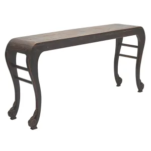Chinese Lacquered Cabriole Leg Altar Table