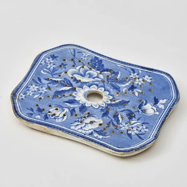 C19th Porcelain Drainer