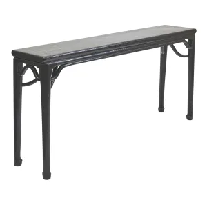 Chinese Lacquered Straight Leg Altar Table