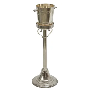 French Silver Plate Champagne Bucket by Raynaud Caluire